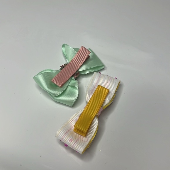 BLINGY GIRLS HAIR BOWS - Picture 2 of 4